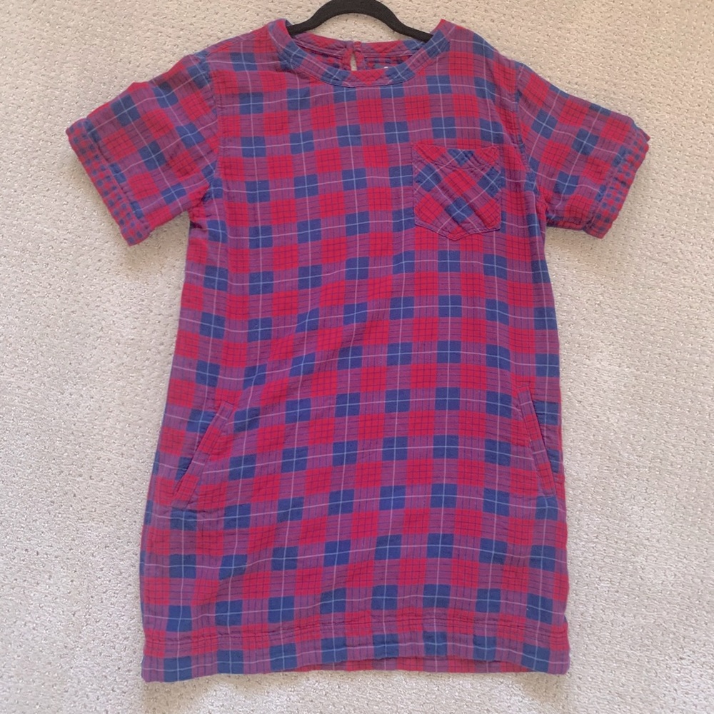 Madewell flannel dress. Size L.